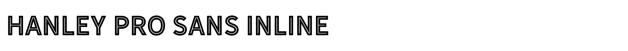 Hanley Pro Sans Inline image